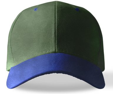 Tow Tone Caps Olive and Navy 1201