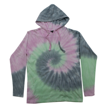 Adult Tie-dye Long Sleeve Hooded T-shirt #503