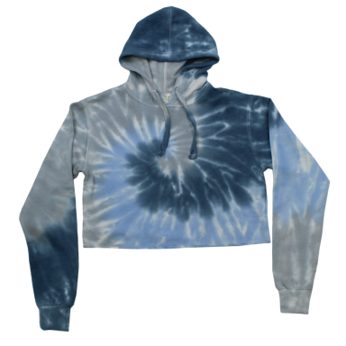 Junior Tie-Dye Croptop Hoodie #506