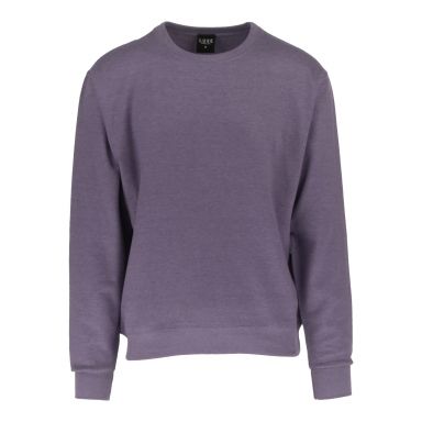 Adult Crewneck Heather Purple CN-100