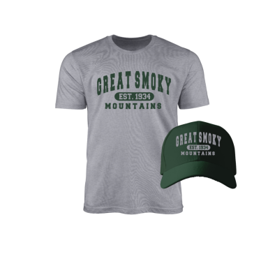 Combo Green / Heather Grey Tee GJK004