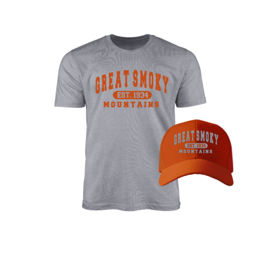 Combo Orange / H. Grey Tee GJK004