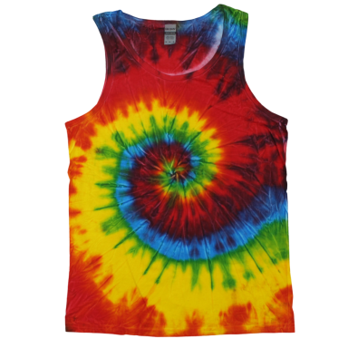 Tie-Dye Tank Top Traditonal Burst - TD-TT