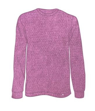 Youth Solid Long Sleeve Berry LS-200