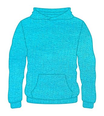 Youth Solid Hoodies Lagoon Blue H100