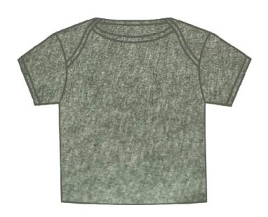 Infant Solid T-Shirt Forest Green T-400