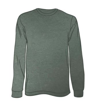 Youth Solid Long Sleeve Hemp LS-200