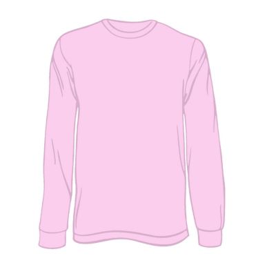 Adult Solid Long Sleeve Blossom (LS-100)