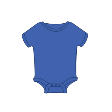 Solid Onesie Mystic Blue (One-z)