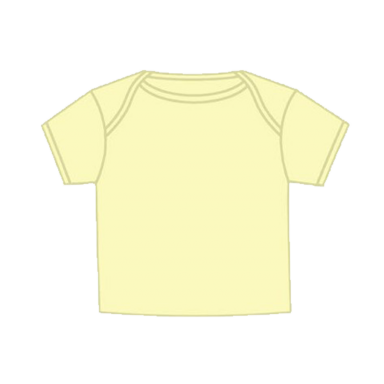 Solid Infant T-shirt Banana (T-400)