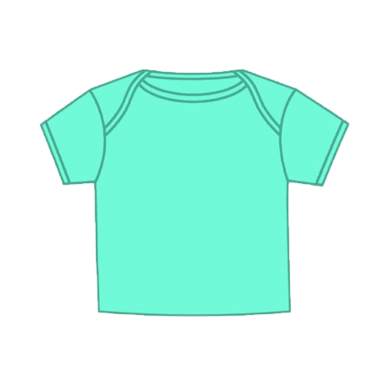 Solid Infant T-shirt Island Reef (T-400)