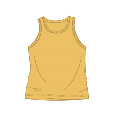 Youth Solid Tank Top Citrus (TT-200)