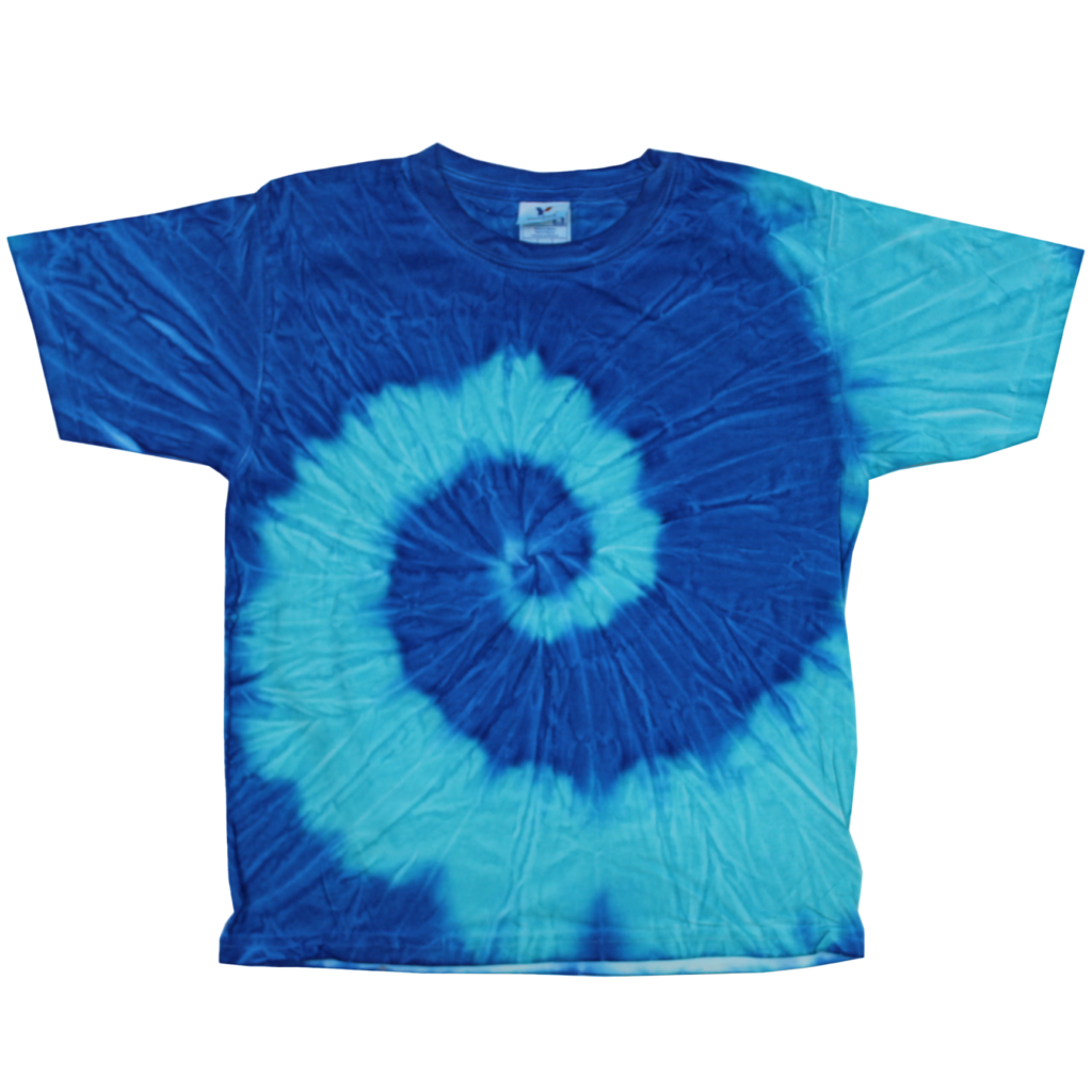 Toddler Tie-Dye T-shirt Blue Sea (TD-300)