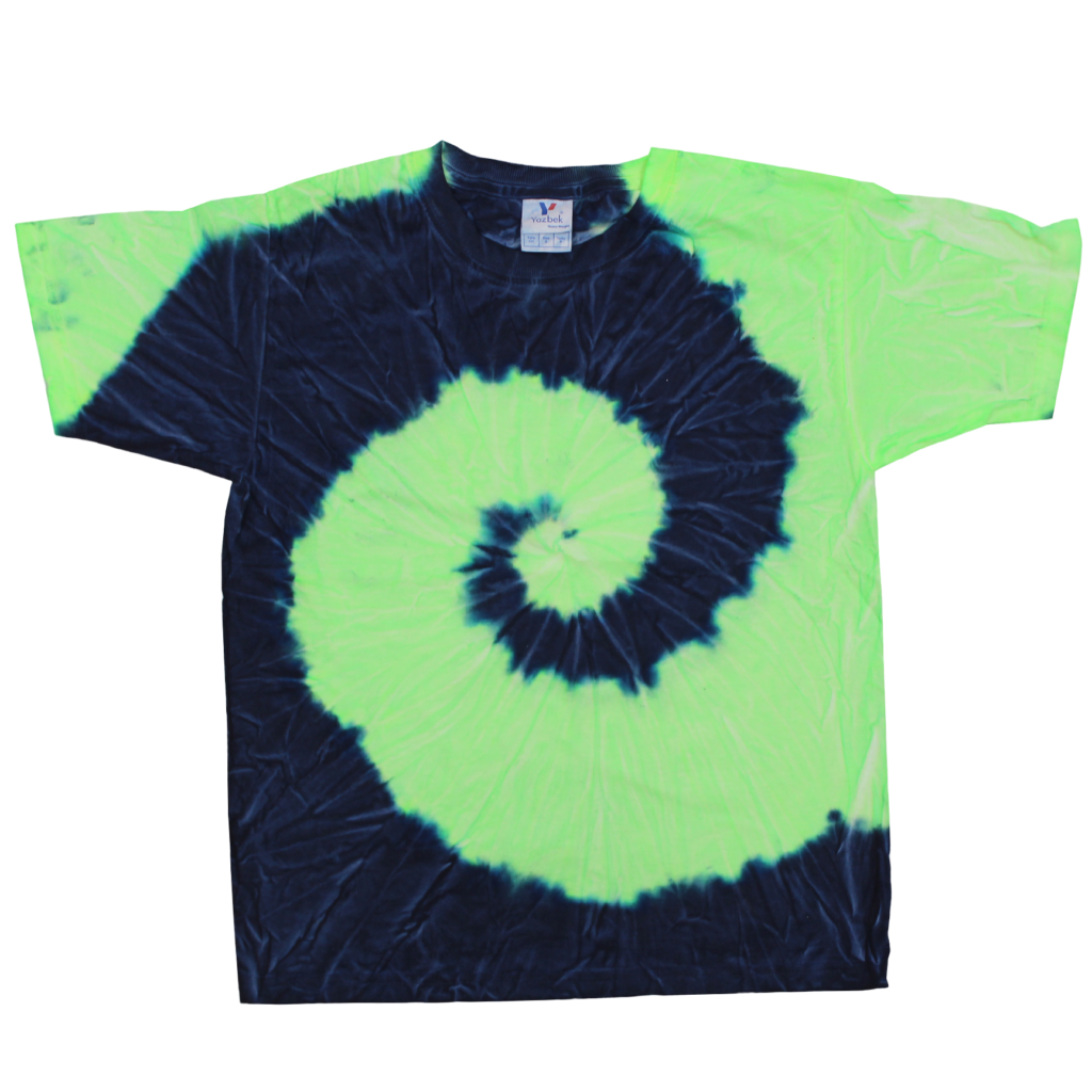Toddler Tie-Dye T-shirt Dblue Green (TD-300)