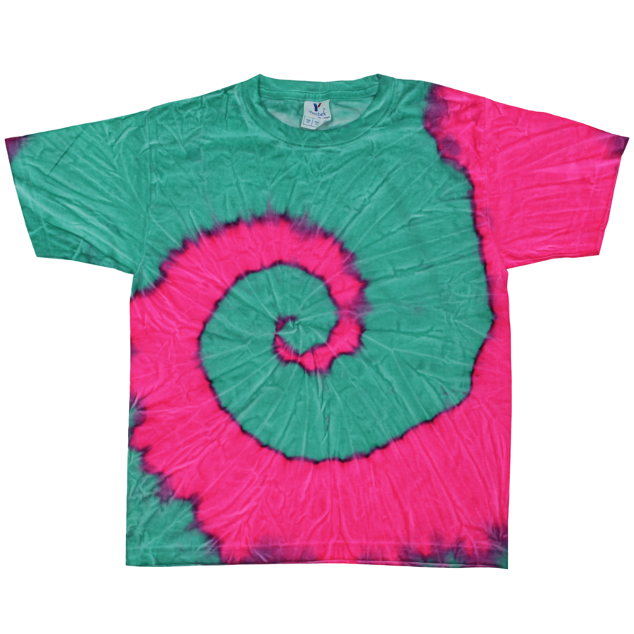Adult Tie-Dye T-shirt Minty Green (TD-100)