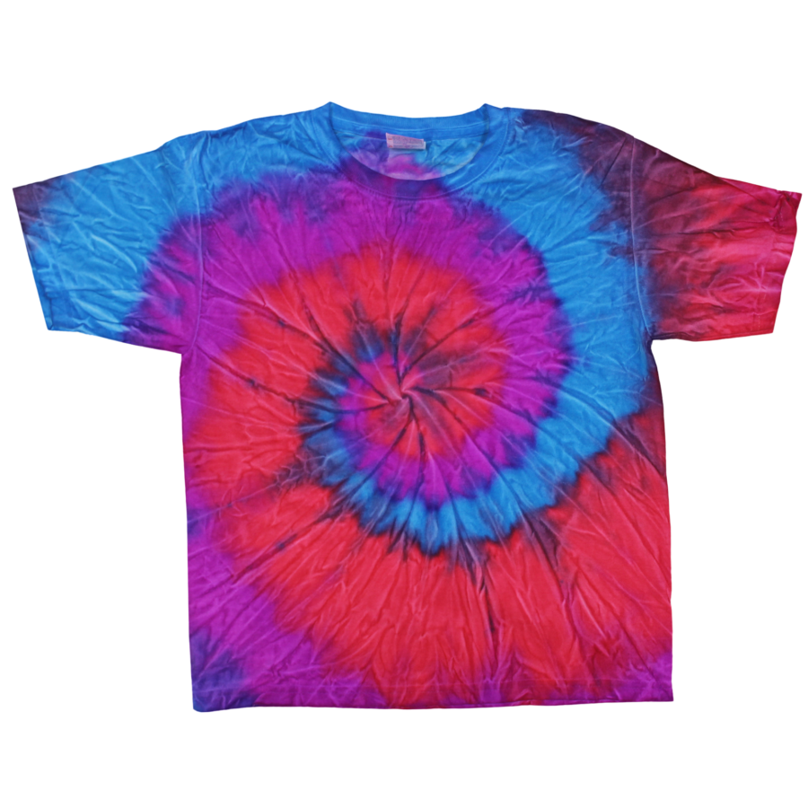 Adult Tie-Dye T-shirt Violet Coral (TD-100)