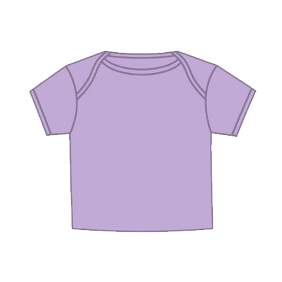 Solid Infant T-shirt Lilac (T-400)