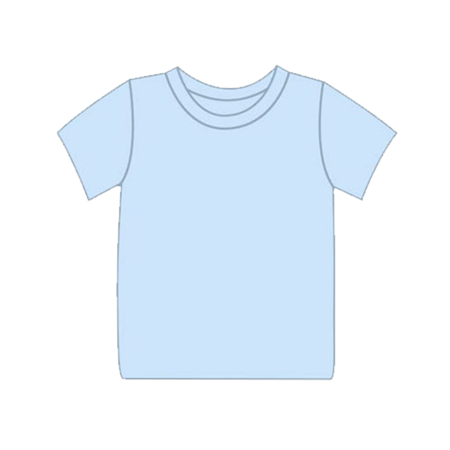 Solid Toddler T-shirt Chambray (T-300)