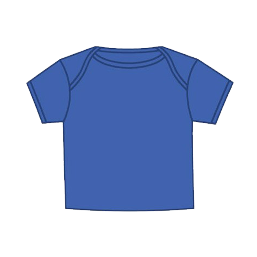 Solid Infant T-shirt Mystic Blue (T-400)