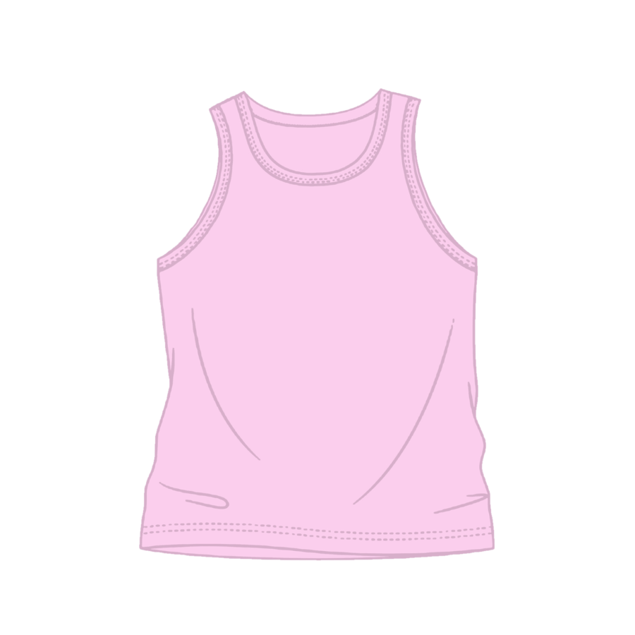 Youth Solid Tank Top Blossom (TT-200)