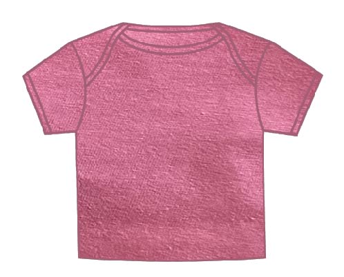 Infant Solid T-Shirt Brick T-400