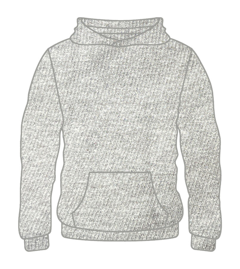 Youth Solid Hoodies Heather Graphite H100