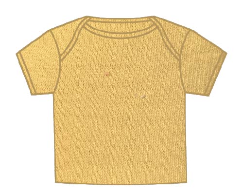 Infant Solid T-Shirt Mustard T-400