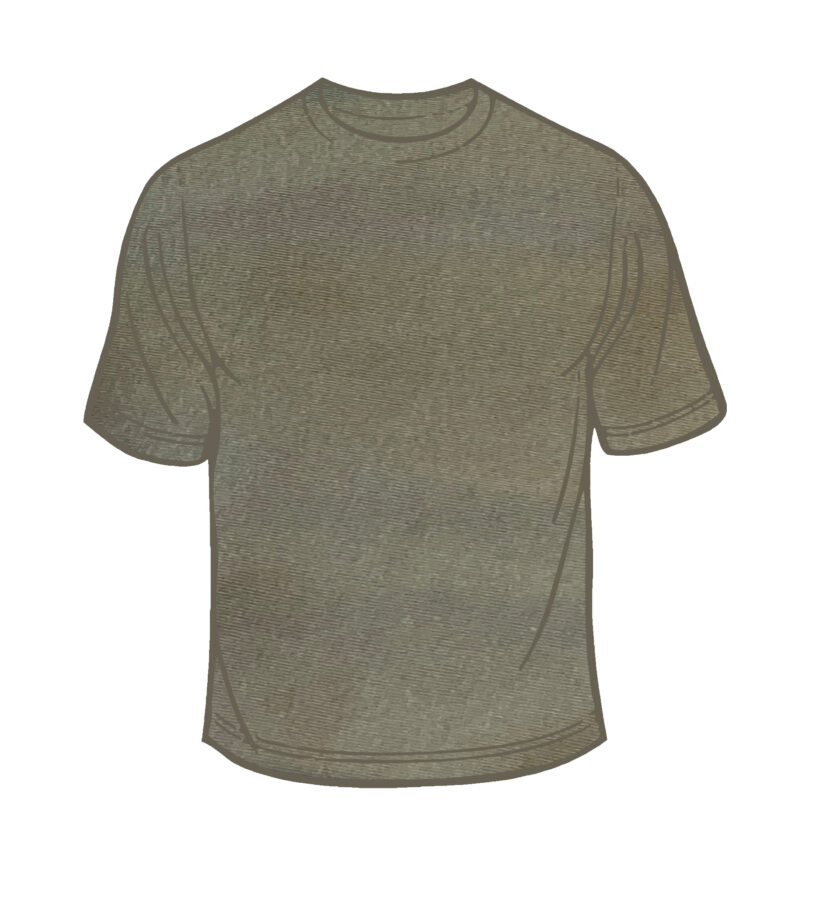 Adult Solid T-Shirts Military Green T-100