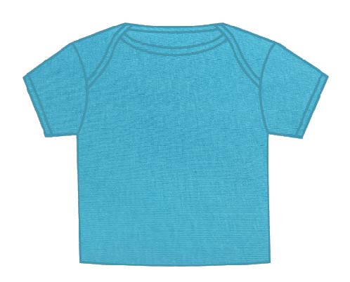 Toddler Solid T-Shirts Lagoon Blue T-300