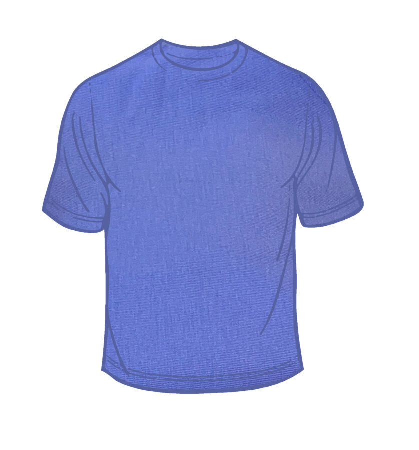Adult Solid T-Shirts Violet T-100