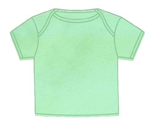 Toddler Solid T-Shirts Mint Green T-300