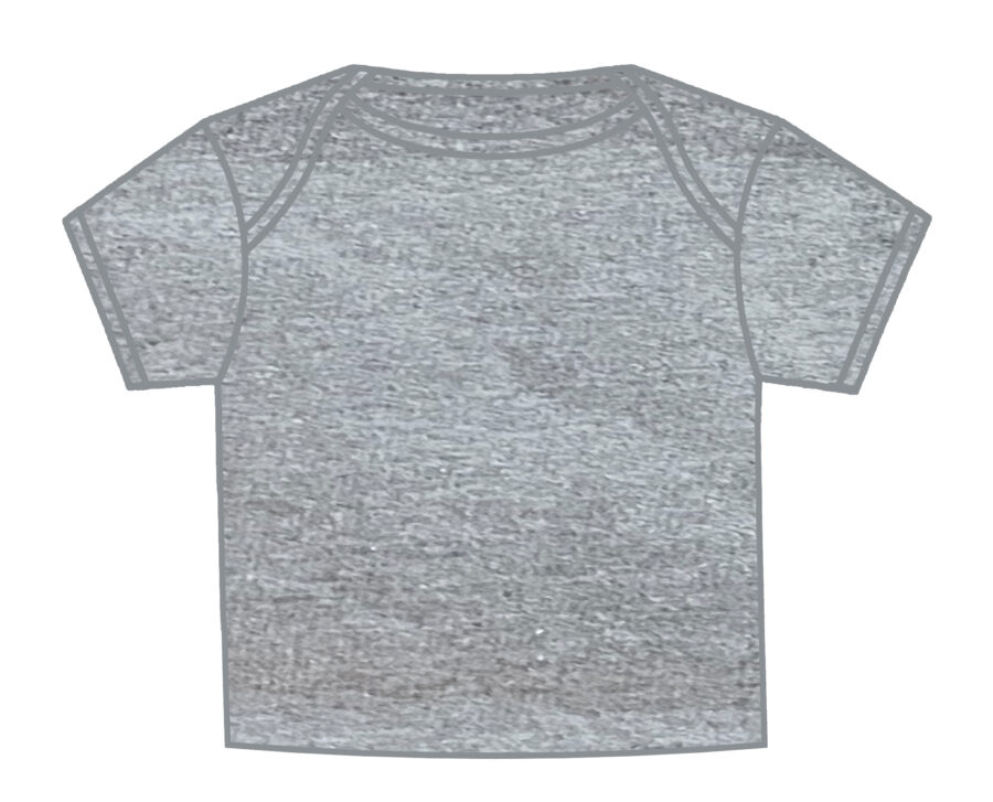 Toddler Solid T-Shirts Heather Graphite T-300