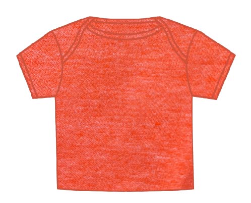 Toddler Solid T-Shirts Heather Orange T-300