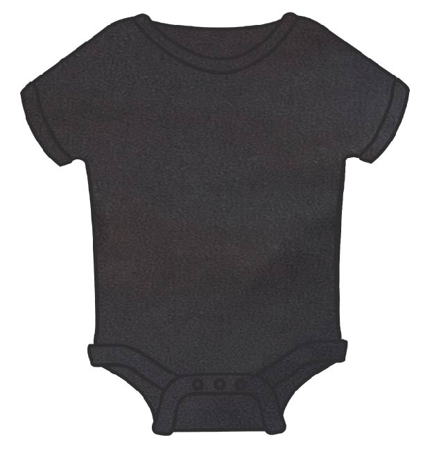 Solid Onesies Pepper One-z