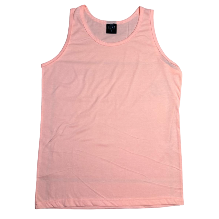 Adult Solid Tank Top Appricot (TT-100)