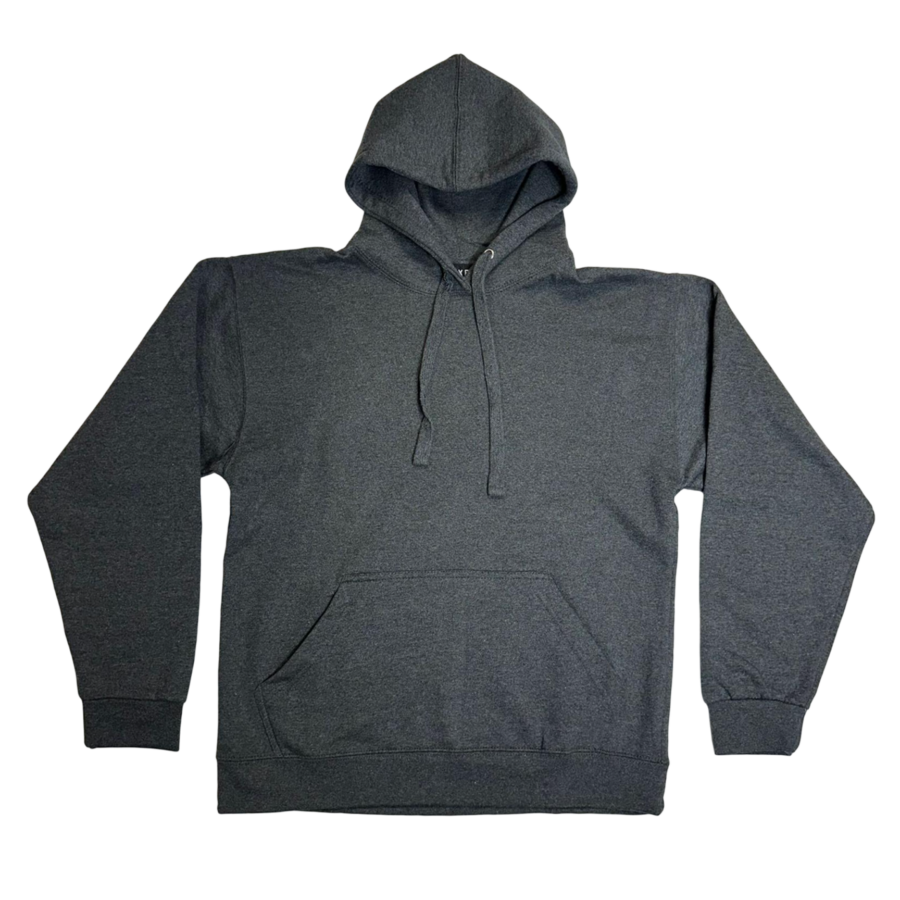 Adult Solid Hoodie Charcoal (H-100)